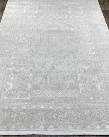 Турецкий ковер Turcia VELAR 04601A (Полиэстер, кремовый)