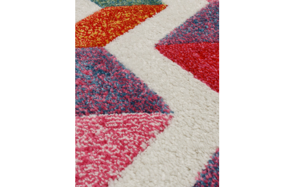 Детский ковер C056 - MULTICOLOR-GRAY