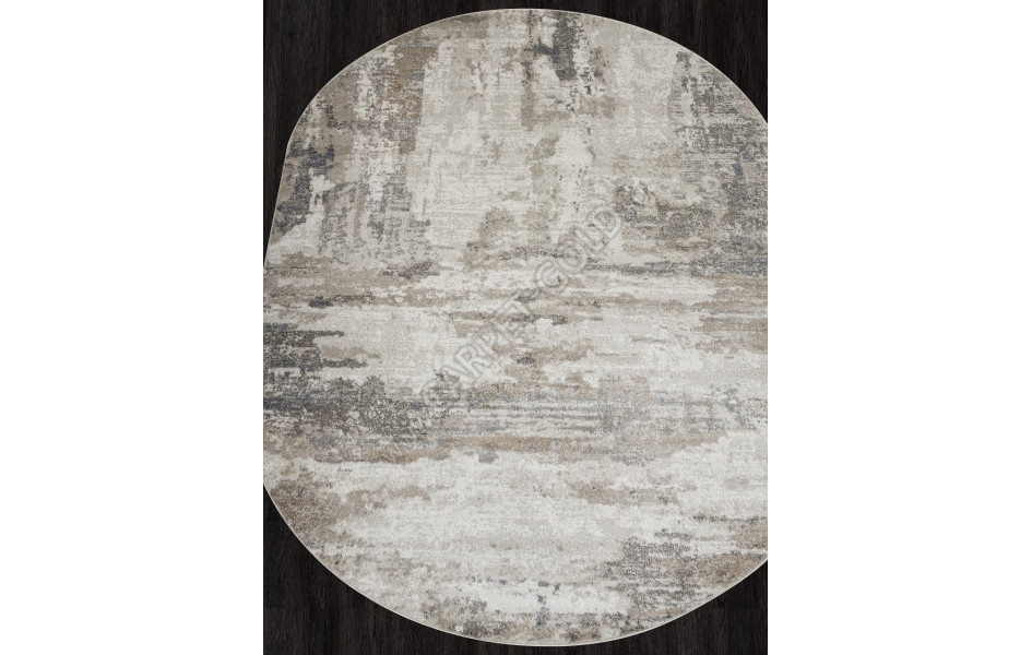 Ковер F156 - BEIGE - Овал - коллекция TORNADO