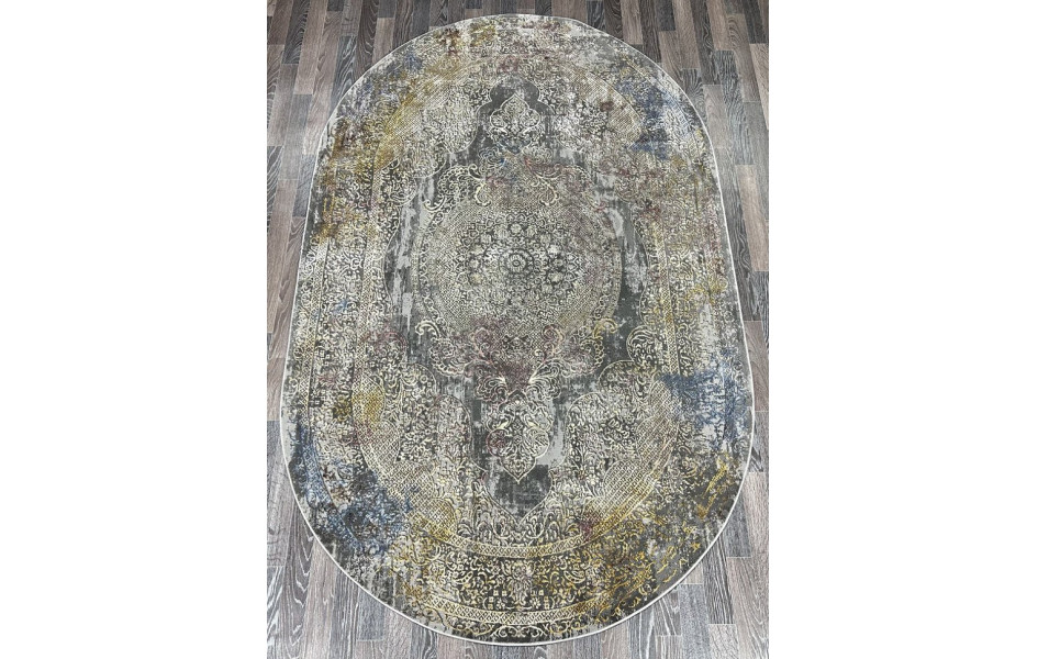 Ковер турецкий Lisa A2393B овальный