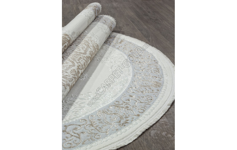 Ковер 00759B - CREAM HB / BEIGE FDY - Овал - коллекция SAHARA