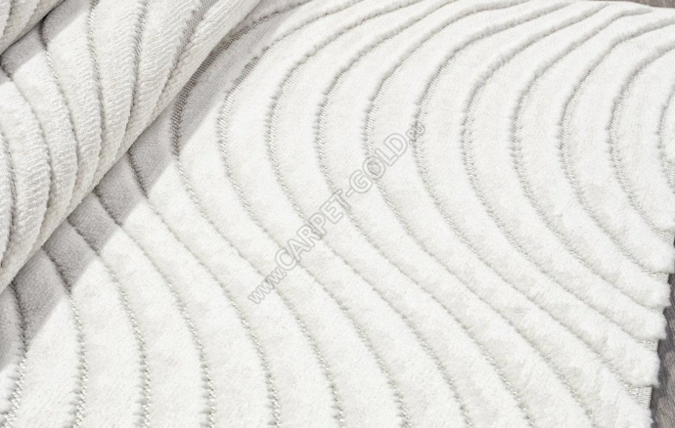 Ковер E126AW - CREAM / CREAM - Прямоугольник - коллекция JUNO