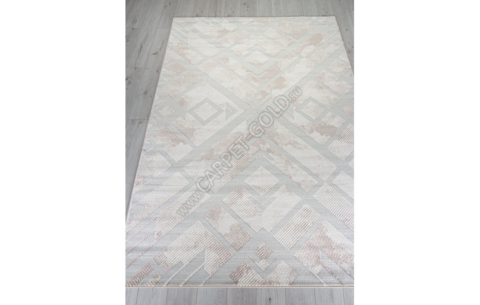 Ковер MP16 - BEIGE - Прямоугольник - коллекция IRIS