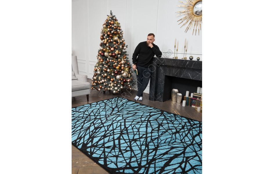 Ковер AC28 - BLUE - Прямоугольник - коллекция ORION