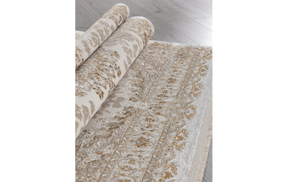 Ковер 27239A - CREAM / GOLD - Прямоугольник - коллекция MOSSO