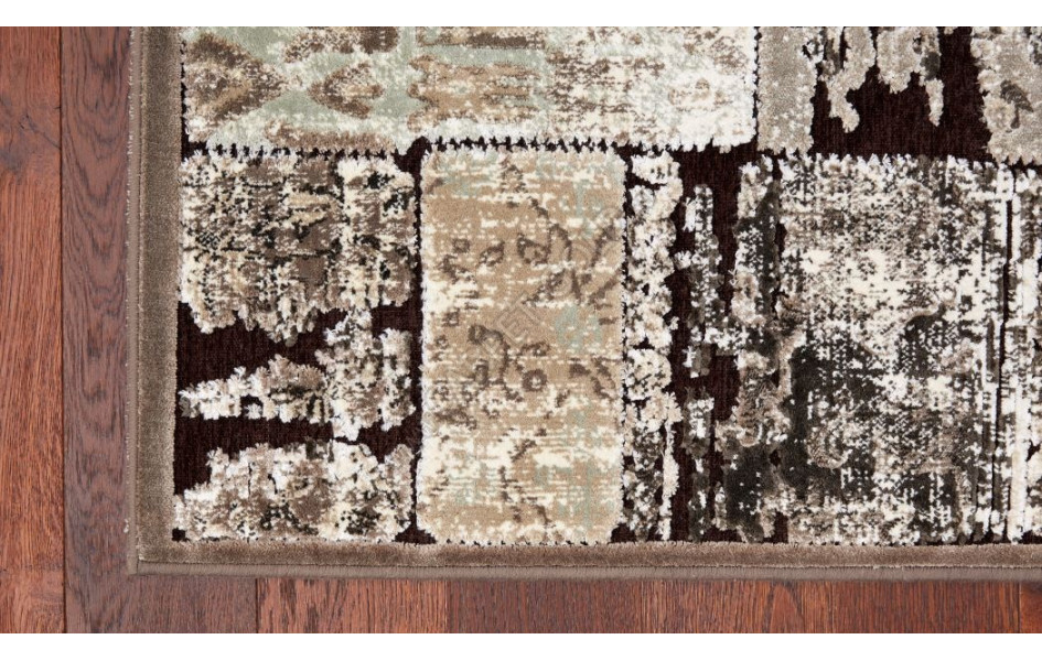 Бельгийский ковер с рисунком в стиле пэчворк Genova 38405 7575 70